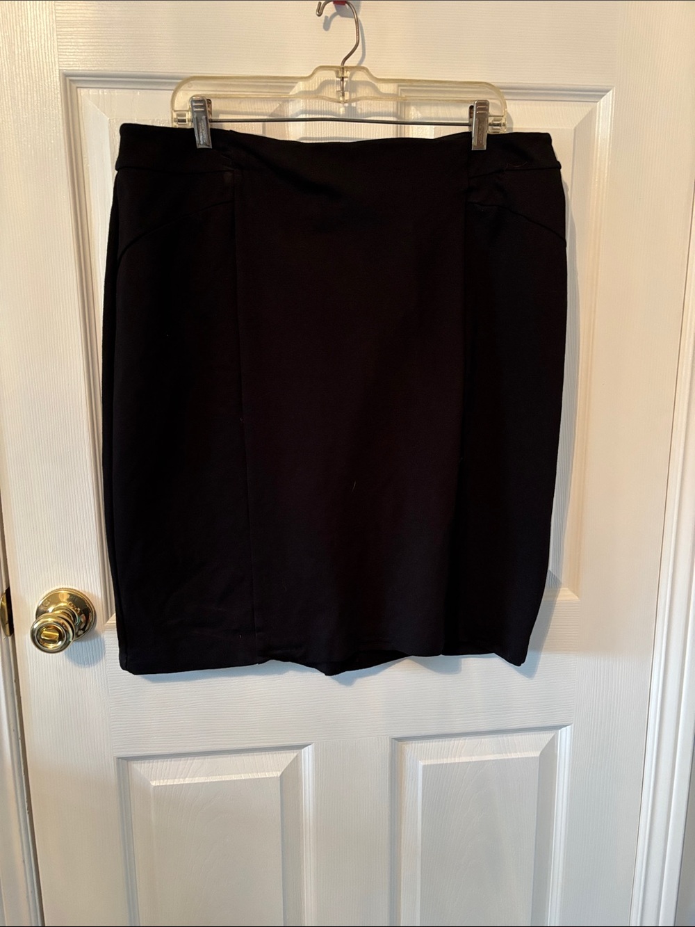 cleo Black Pencil Skirt